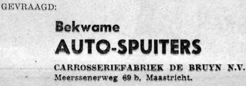 carrosserie bruyn 19600921