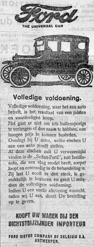 Ford 19230707 diversen