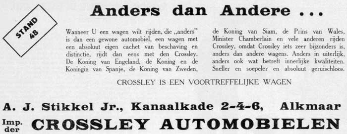 Crossley 19280125 stikkel