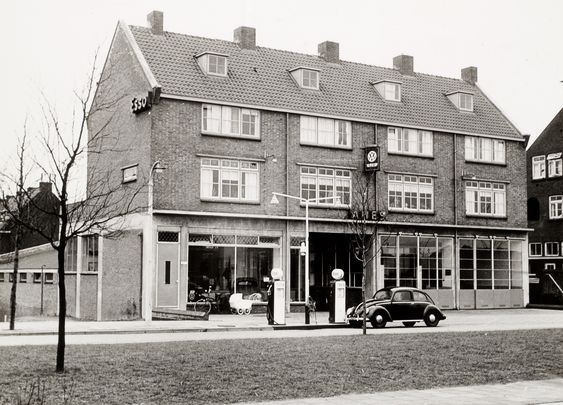 55 Dordrecht Ames garage aan de Brouwersdijk