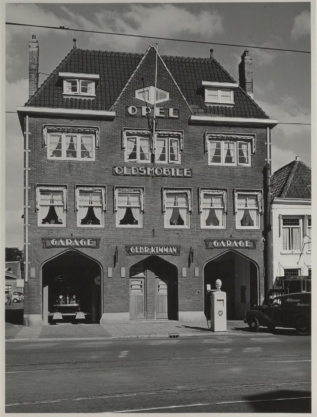Kimman Houtplein 25 ca. 1950 bron Beeldarchief gemeente Haarlem