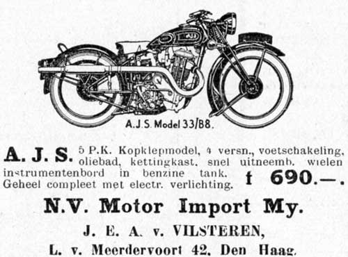 AJS 19340127 moto import AK 20