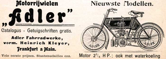 Adler 1905 kleyer