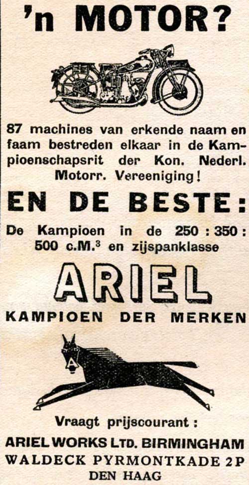 Ariel 1931 ariel 1