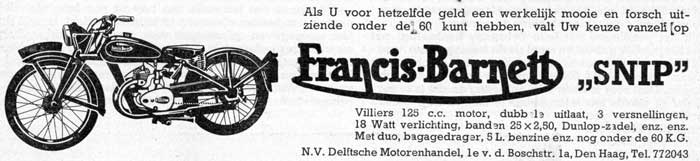 Francis Barnett 19390113 dmh Motor 16