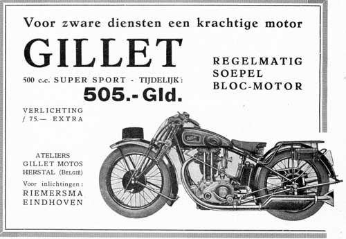 Gillet 19320422 Riemersma MeLA 8