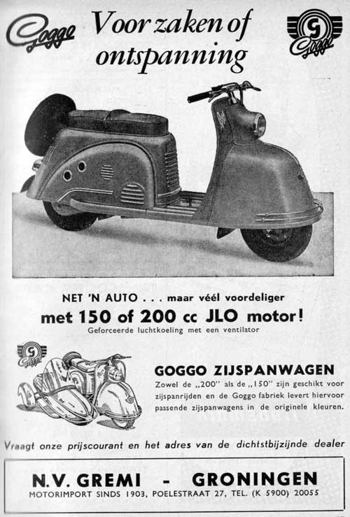 Goggo 1954 gremi Scooter uitgeverij Nortier Harmsze 3