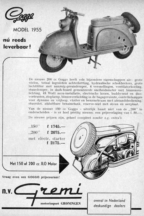 Goggo 1954 gremi Scooter uitgeverij Nortier Harmsze 4