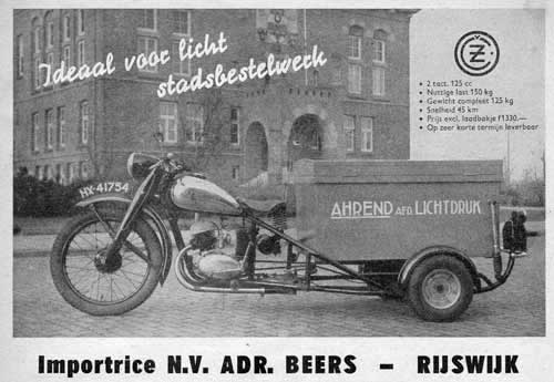 HX 41754 CZ 19491231 Beers Bedrvervoer