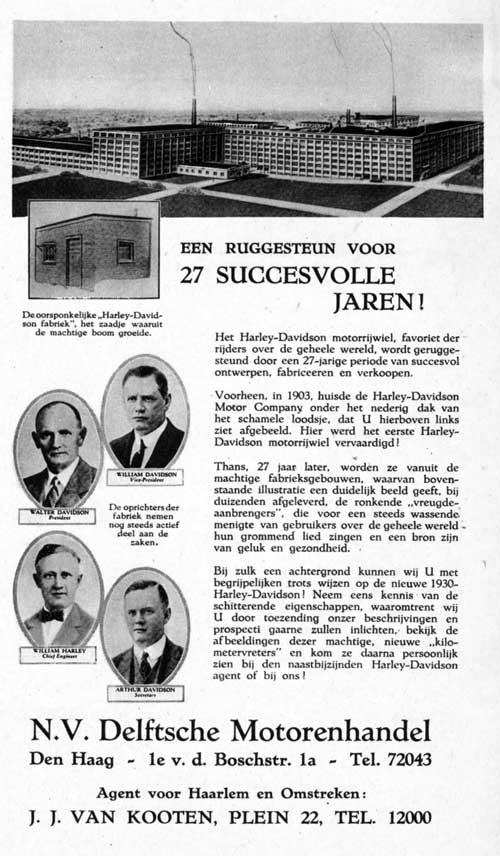 Harley Davidson 19300318 dmh