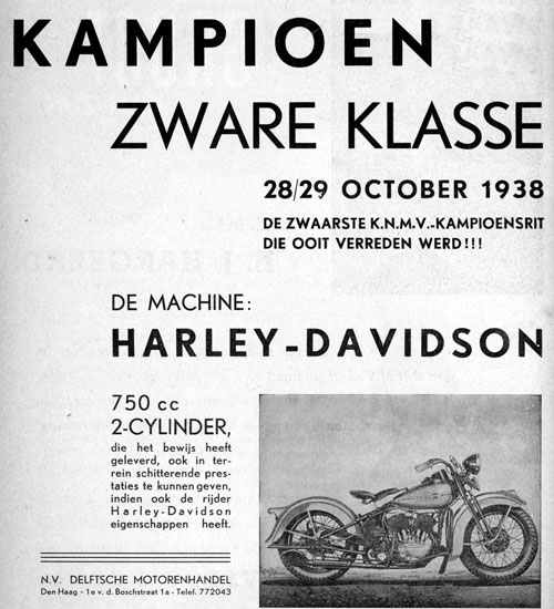 Harley Davidson 19381111 dmh Motor 6