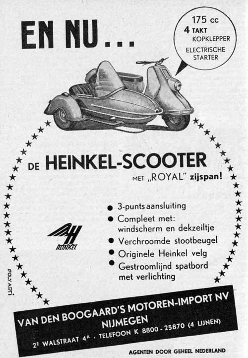 Heinkel 1954 boogaard Scooter uitgeverij Nortier Harmsze 2