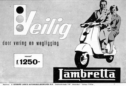 Lambretta 19570811 leonard lang Scooterwereld