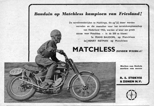 Matchless 19520531 stokvis MK