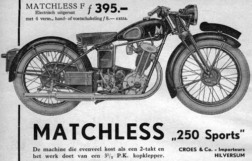 Matchless 35pk 1934 croes