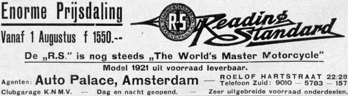 Reading Standard 19210817 auto palace