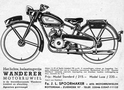 Wanderer 19360522 spoormaker MedLA