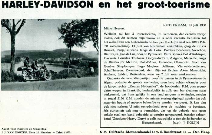 harley 1930 08 26 dmh