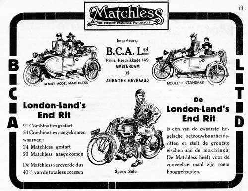 matchless 19220621 bca