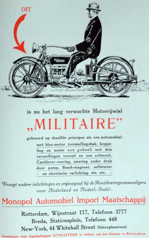 militaire 1916 monopol