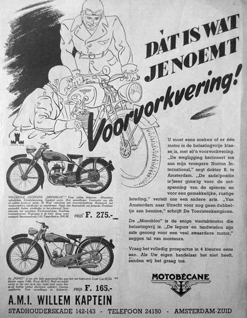 motobecane 19380000 kaptein