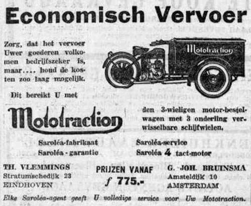 mototraction 19311005 Sarolea