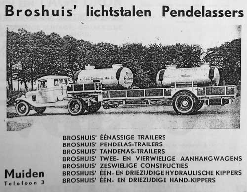 Broshuis carrosserie 19351226 Bedrijfsauto