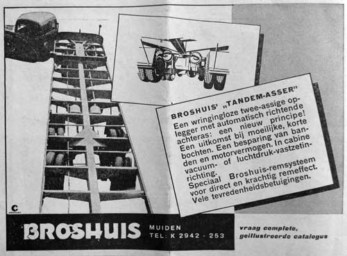 Broshuis carrosserie 19490312 Bedrijfsvervoer