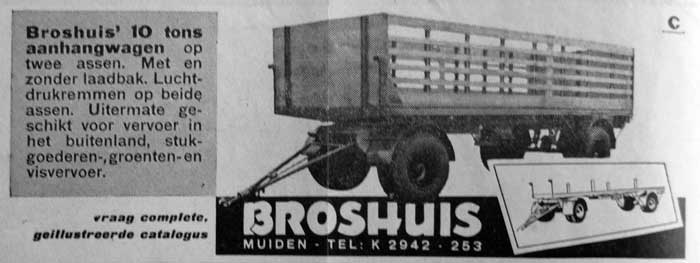 Broshuis carrosserie 19490716 Bedrijfsvervoer
