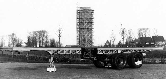 Zwalve trailer circa 1934