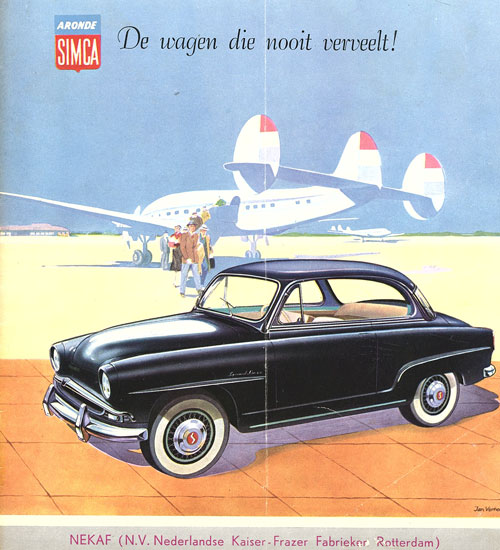 Simca 19571212 nekaf De Auto 1