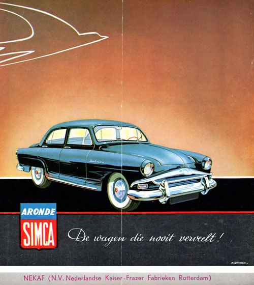 Simca 19580109 nekaf De Auto