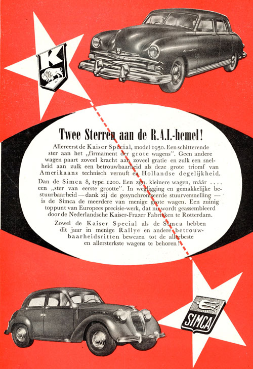 kaiser Simca 19500401 nekaf De Auto 8