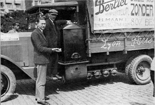 Een Berliet van H. Maan in 1927