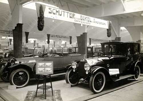 Lancia op de RAI-tentoonstelling van februari 1922