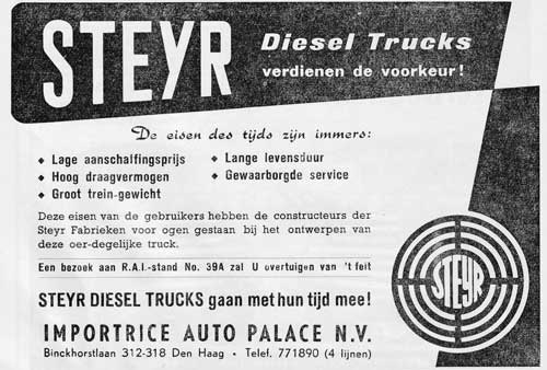 Steyr 19530400 auto palace Auto en Motorbedrijf