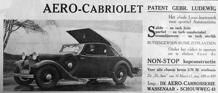 Aero 19330000 aero carrosserie H 13050