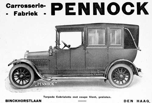 Carrosserie Pennock 19121121 De Auto