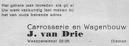 Carrosserie van Drie 1948