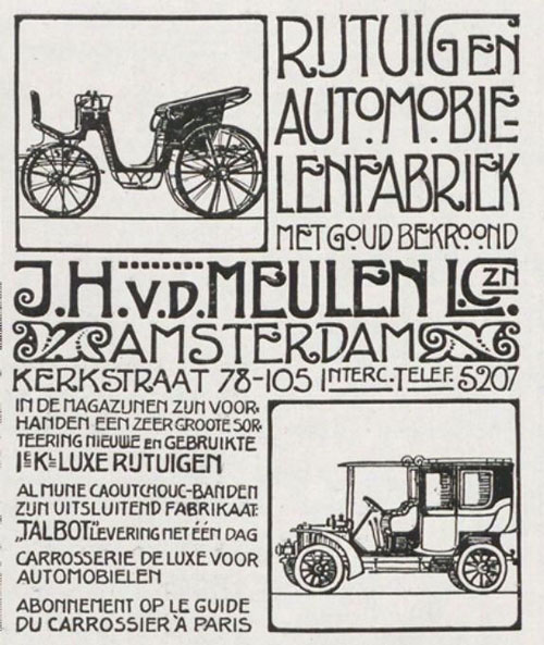 Meulen 1906 amsterdam