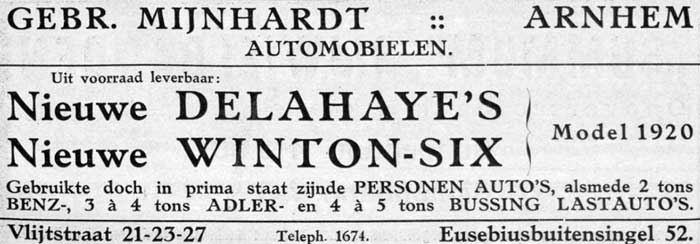 Mijnhardt 19200310 RdS