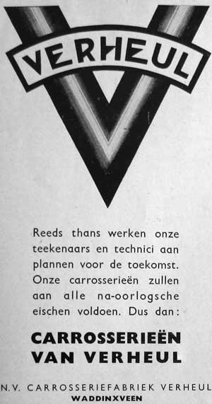 Verheul carrosserie 19420820 Bedrijfsauto