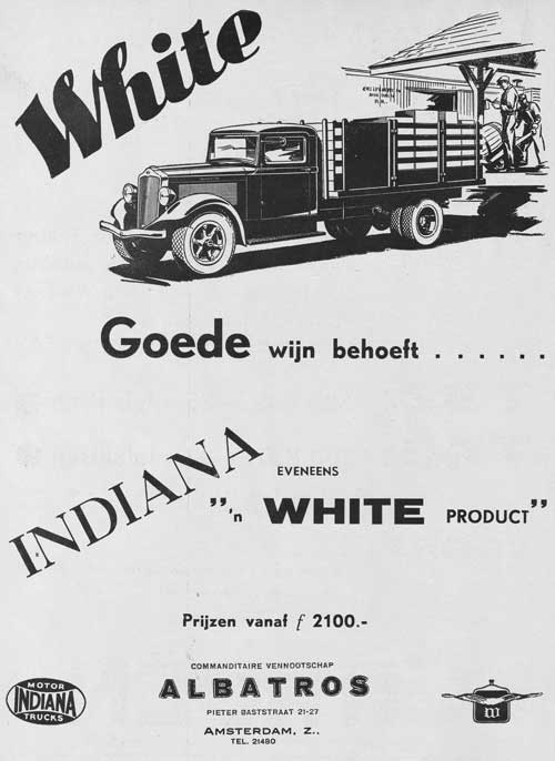 White 19350200 albatros Bedrijfsauto 1