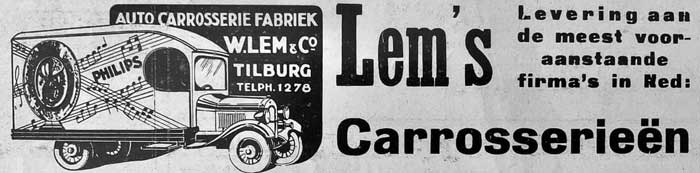 carroserie lem tilburg 1927