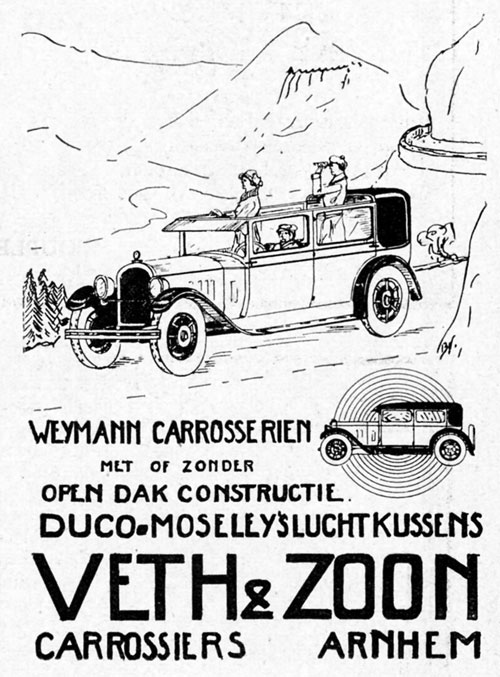 carrosserie Veth 19270824 De Auto