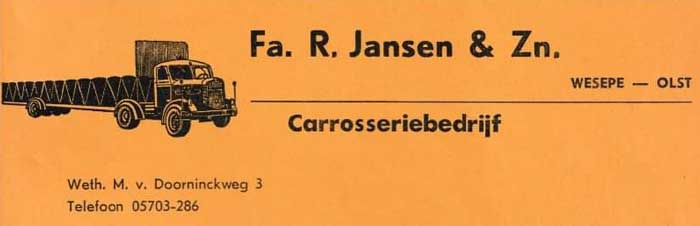 carrosserie jansen wesepe 1973