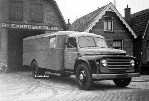 carrosserie kuiper balk commer superpoise circa 1955