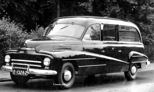 carrosserie leersum rouwwagen naoorlogs