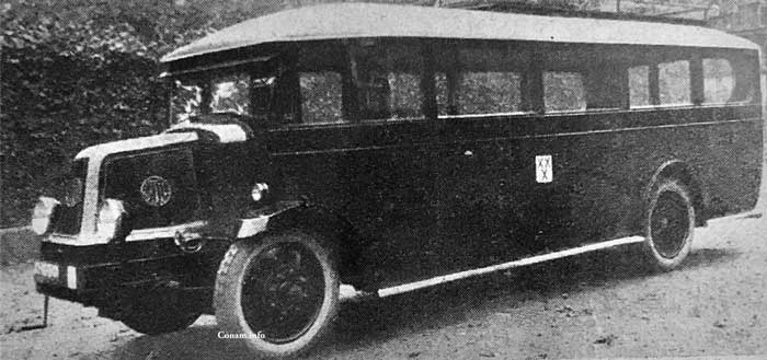 carrosserie van oers latil omnibus 1929