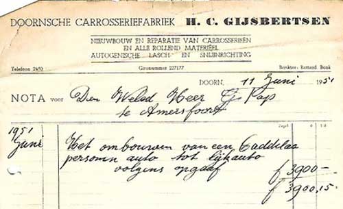 carrosseriefabriek gijsbertsen briefhoofd 19510611